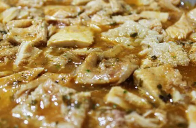 Callos de vedella (cap i pota)