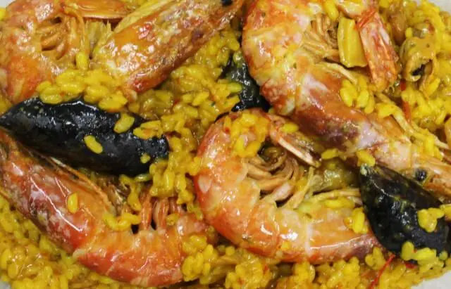 Paella de marisc